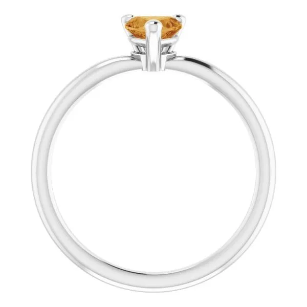 Heart Solitaire Ring Image 2 Diny's Jewelers Middleton, WI