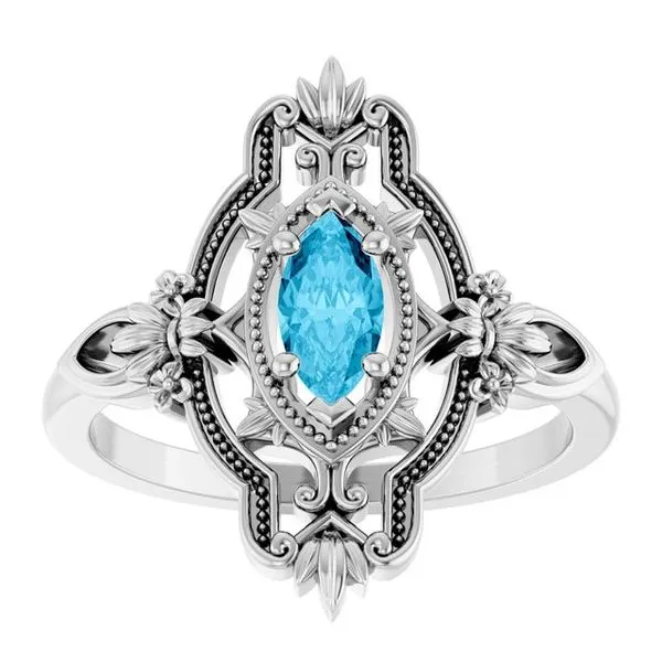 Vintage-Inspired Ring Image 3 M. J. Thomas Jewelers, Ltd. Stratford, CT