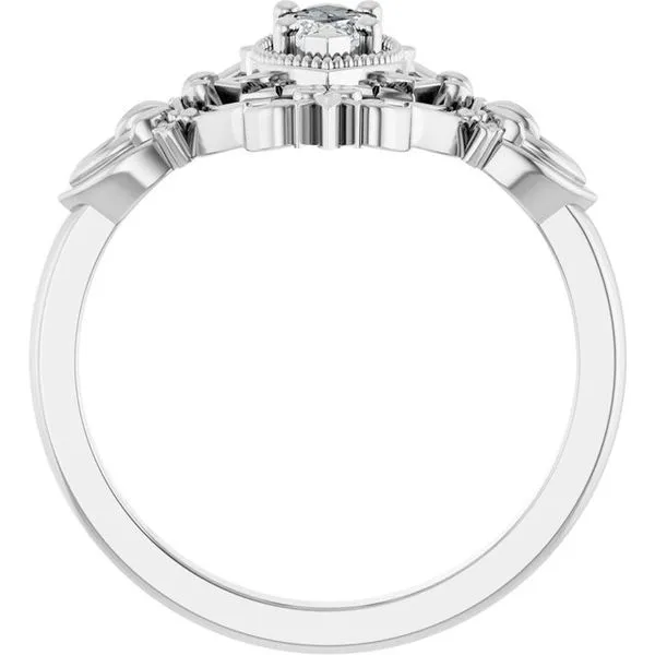 Vintage-Inspired Ring Image 2 D'Errico Jewelry Scarsdale, NY