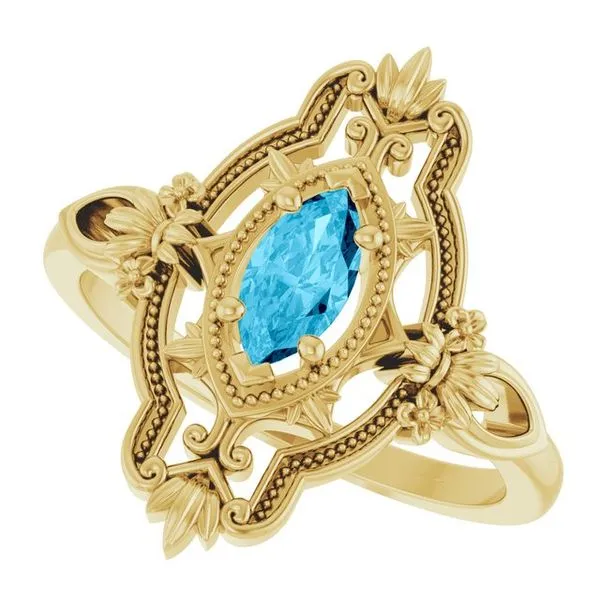 Vintage-Inspired Ring Image 5 Jewelry Design Studio Jensen Beach, FL