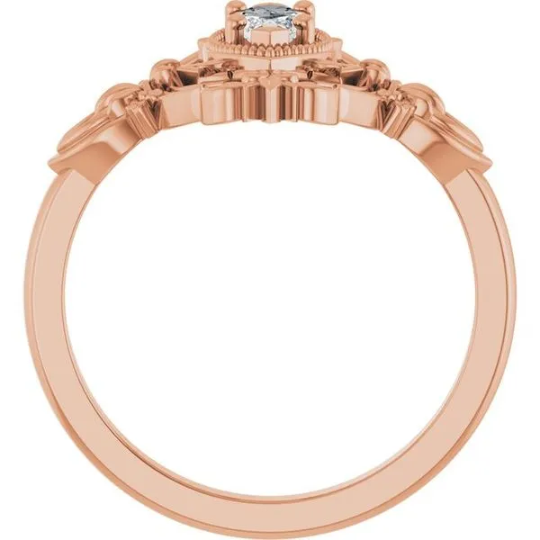 Vintage-Inspired Ring Image 2 M. J. Thomas Jewelers, Ltd. Stratford, CT