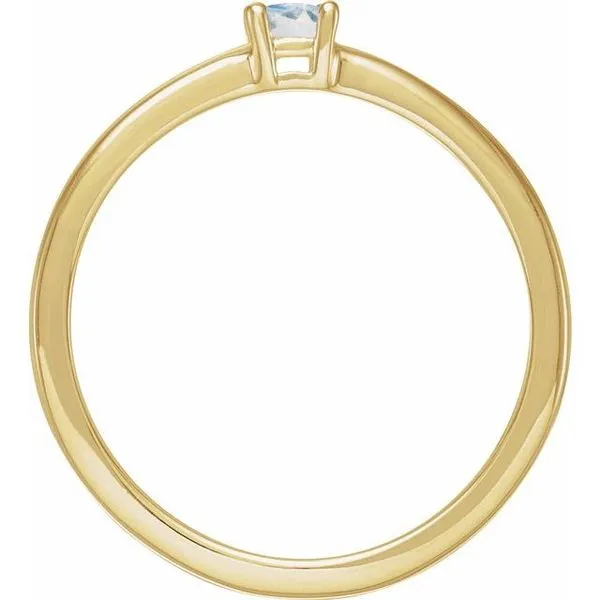 Solitaire Ring Image 2 Hopman Jewelers Elkhart, IN