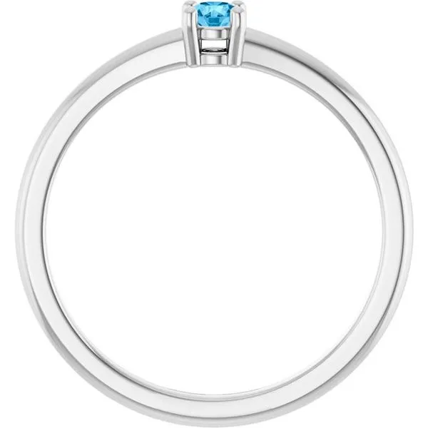 Solitaire Ring Image 2 Hopman Jewelers Elkhart, IN