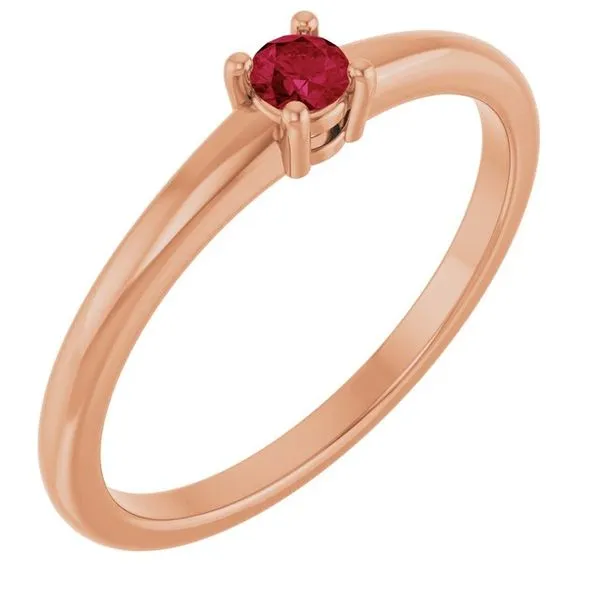 Solitaire Ring Blue Heron Jewelry Company Poulsbo, WA