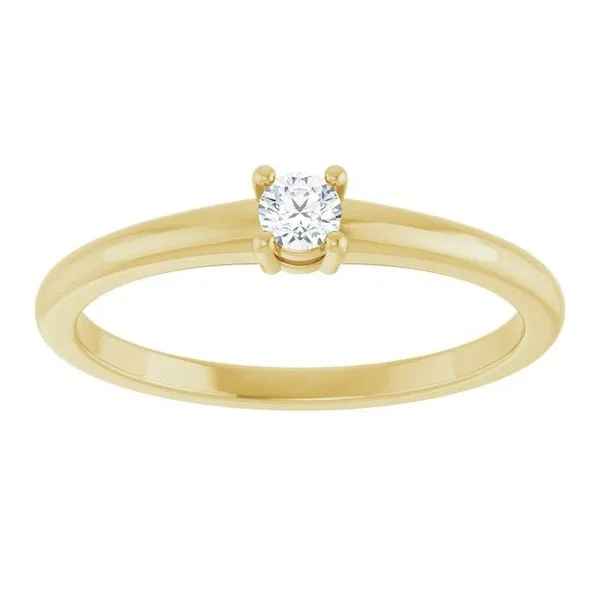 Solitaire Ring Image 3 Milan's Jewelry Inc Sarasota, FL