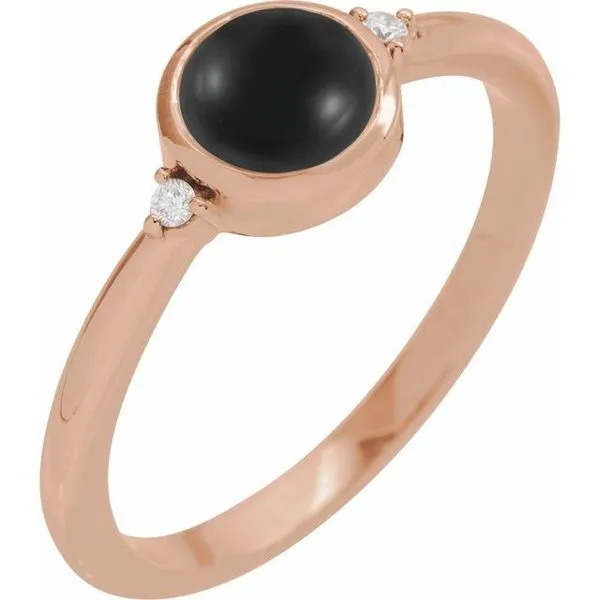 Bezel-Set Cabochon Ring Gysbers Jewelry Waupun, WI