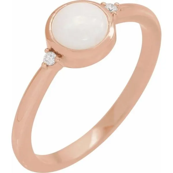 Bezel-Set Cabochon Ring Colonial Jewelers of Easton Easton, MD