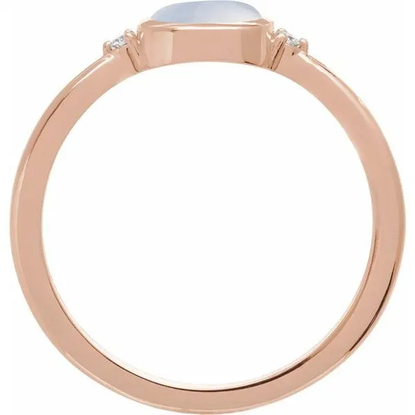 Bezel-Set Cabochon Ring Image 2 SIERRA MOON Auburn, CA