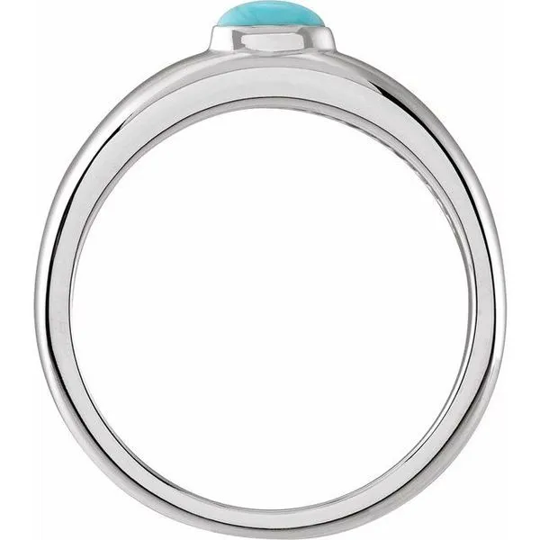 Cabochon Ring Image 2 James & Williams Jewelers Berwyn, IL