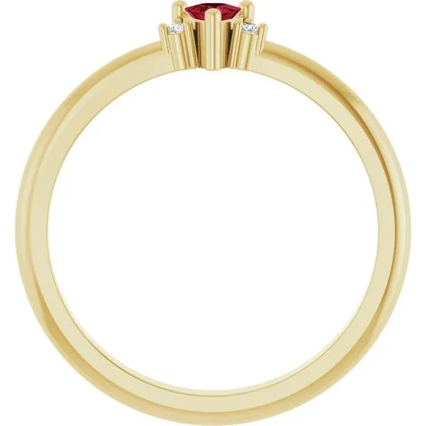 Accented Ring Image 2 Studio D Jewelers Woodstock, IL