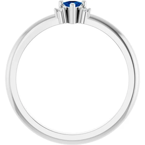 Accented Ring Image 2 Linwood Custom Jewelers Linwood, NJ