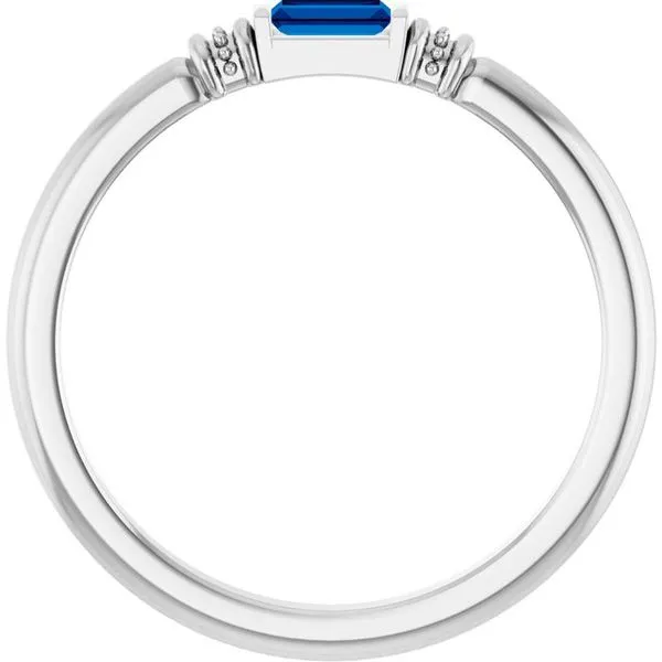 Accented Stackable Ring Image 2 Gysbers Jewelry Waupun, WI
