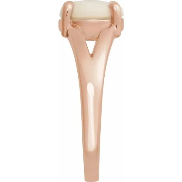 Cabochon Ring Image 3 Blue Heron Jewelry Company Poulsbo, WA