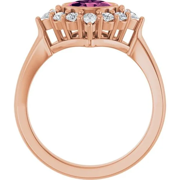 Halo-Style Ring Image 2 Hopman Jewelers Elkhart, IN