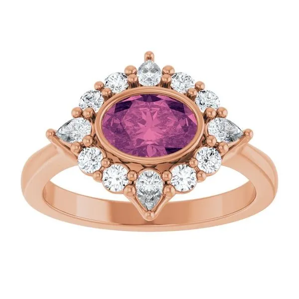 Halo-Style Ring Image 3 Hopman Jewelers Elkhart, IN