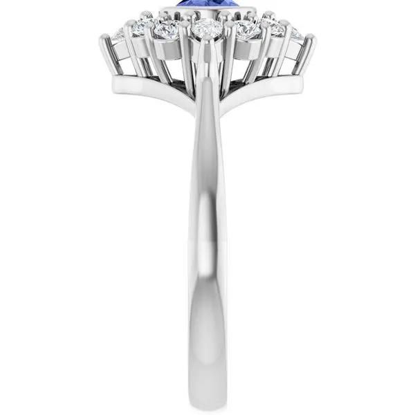 Halo-Style Ring Image 4 Hopman Jewelers Elkhart, IN