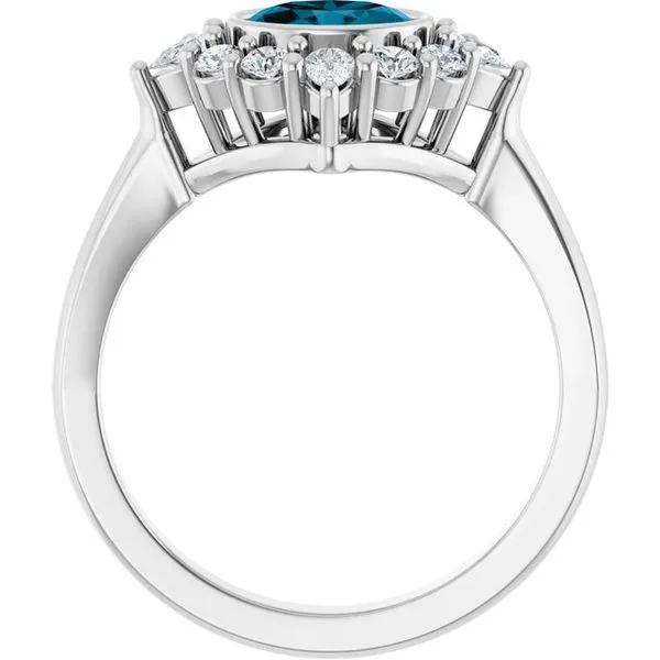 Halo-Style Ring Image 2 Rasmussen Jewelers Spanish Fork, UT