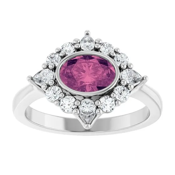 Halo-Style Ring Image 3 Hopman Jewelers Elkhart, IN