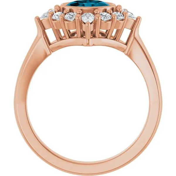 Halo-Style Ring Image 2 Hopman Jewelers Elkhart, IN