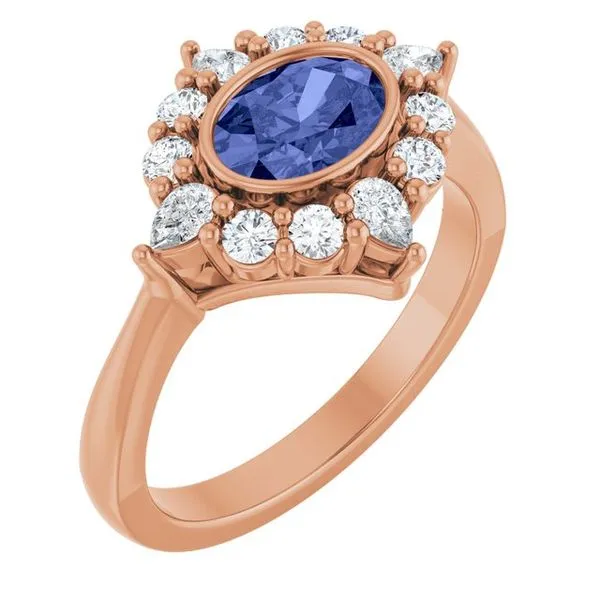 Halo-Style Ring Valentine's Fine Jewelry Dallas, PA