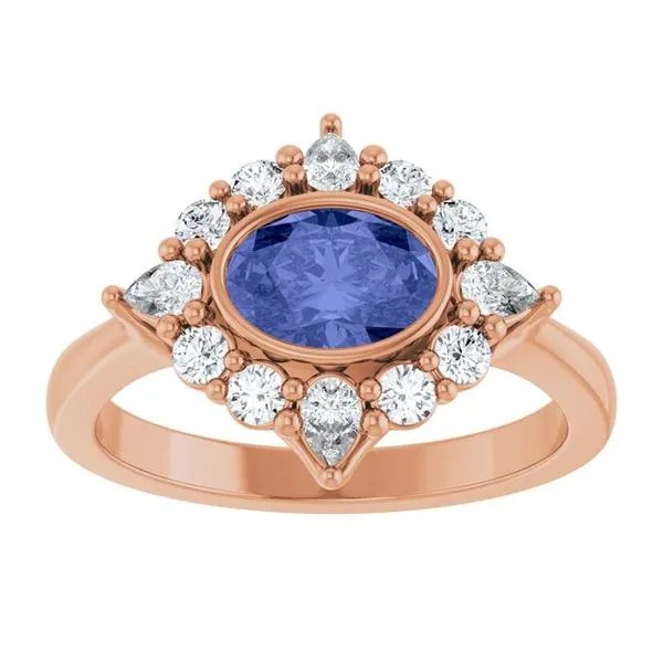 Halo-Style Ring Image 3 Hopman Jewelers Elkhart, IN