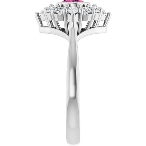 Halo-Style Ring Image 4 Hopman Jewelers Elkhart, IN