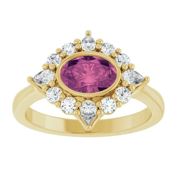 Halo-Style Ring Image 3 James & Williams Jewelers Berwyn, IL
