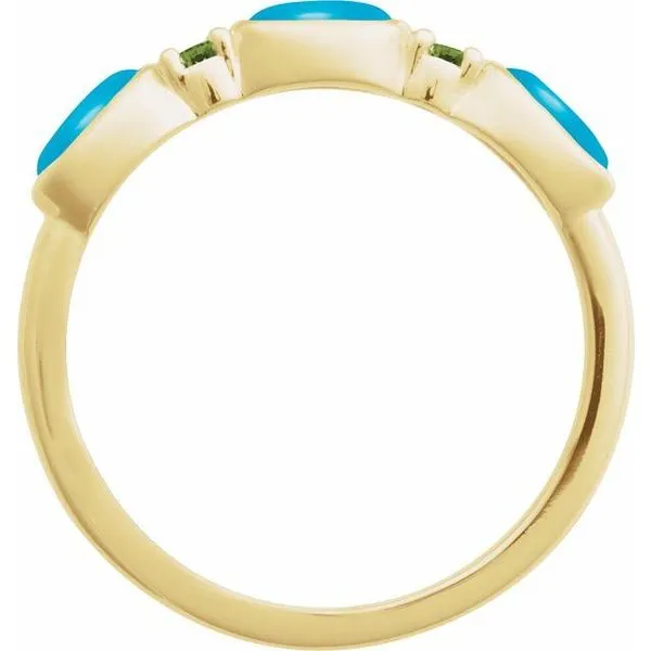 Accented Ring Image 2 Blue Heron Jewelry Company Poulsbo, WA