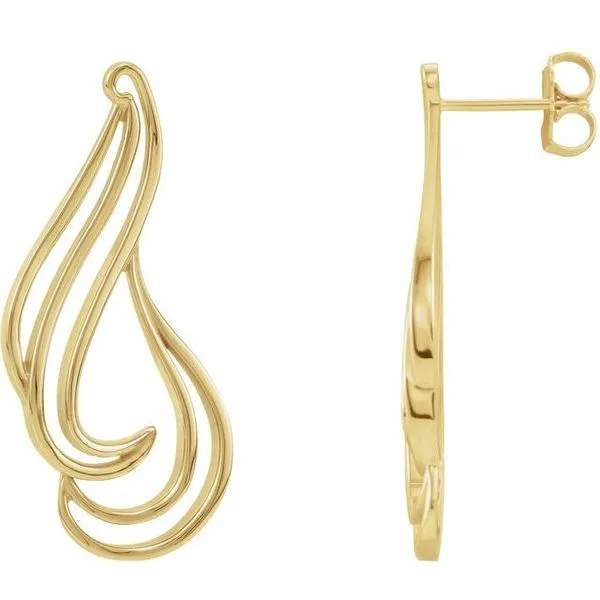 Freeform Earrings Hopman Jewelers Elkhart, IN