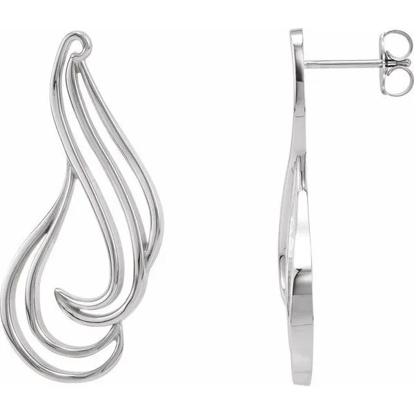 Freeform Earrings Hopman Jewelers Elkhart, IN