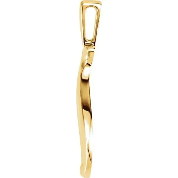 Freeform Pendant Image 2 J. Meredith Jewelers Delafield, WI