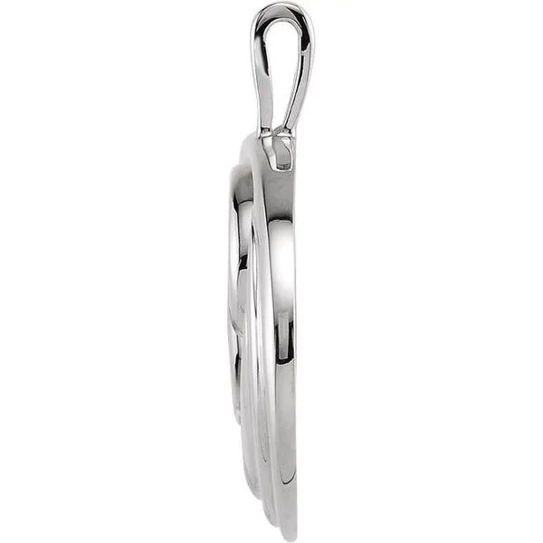 Circle Pendant Image 2 Hopman Jewelers Elkhart, IN