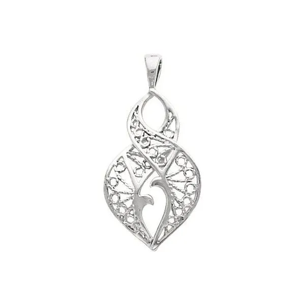 Filigree Pendant Jewelry Design Studio Jensen Beach, FL