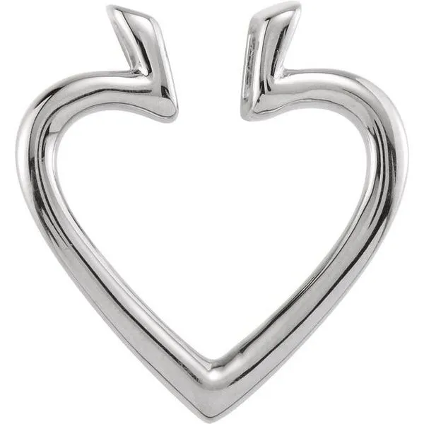 Heart Pendant Enhancer McCoy Jewelers Bartlesville, OK