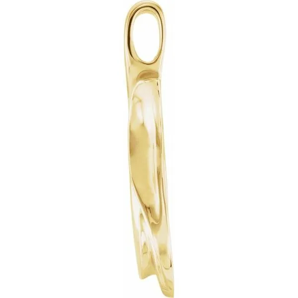 Freeform Pendant Image 2 Hopman Jewelers Elkhart, IN