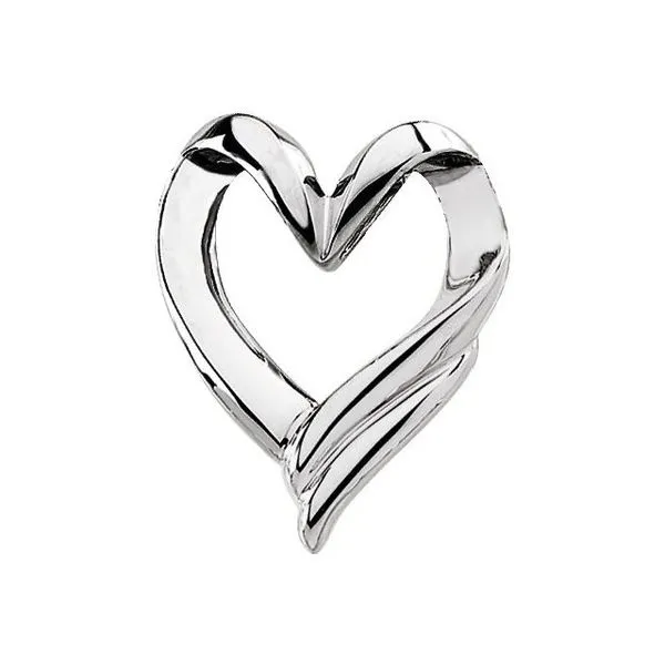 Heart Slide Pendant Jewelry Design Studio Jensen Beach, FL