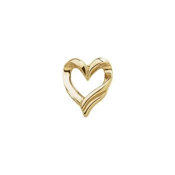 Heart Slide Pendant J. Meredith Jewelers Delafield, WI