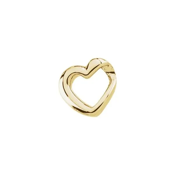 Heart Slide Pendant J. Meredith Jewelers Delafield, WI