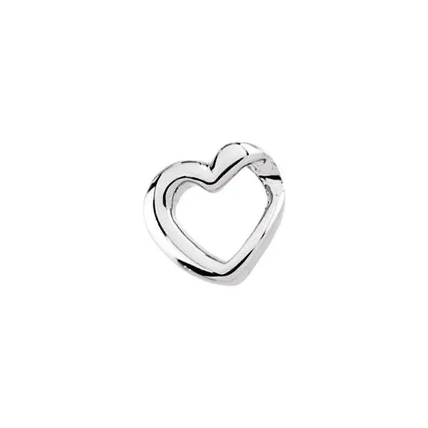 Heart Slide Pendant J. Meredith Jewelers Delafield, WI