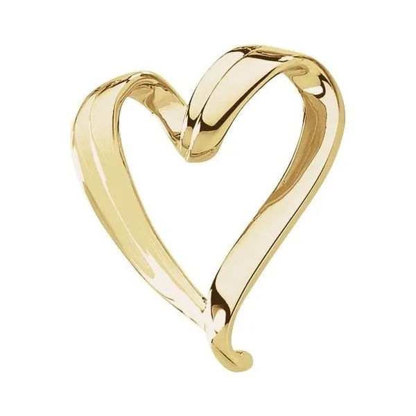 Heart Slide Pendant Hopman Jewelers Elkhart, IN