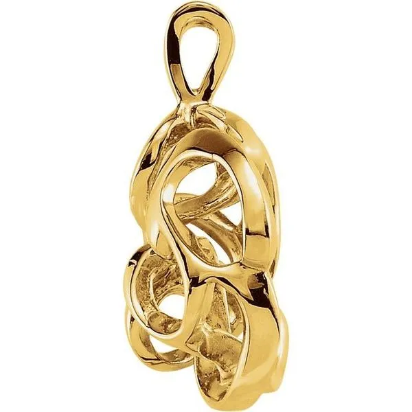 Freeform Pendant Image 2 Rasmussen Jewelers Spanish Fork, UT