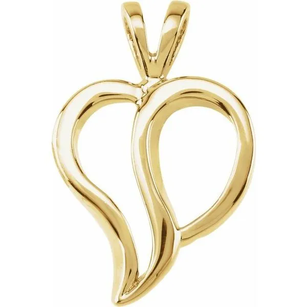 Heart Pendant Jewelry Design Studio Jensen Beach, FL