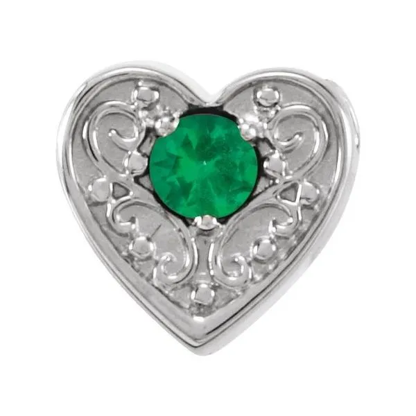Family Heart Slide Pendant Leslie E. Sandler Fine Jewelry and Gemstones rockville , MD