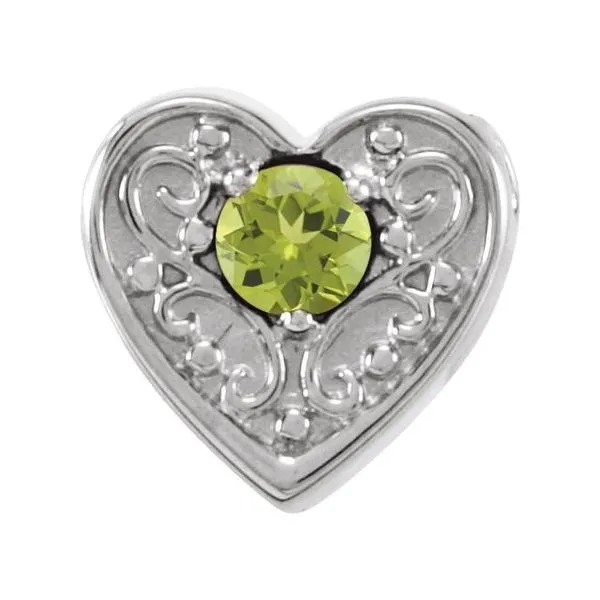 Family Heart Slide Pendant Hopman Jewelers Elkhart, IN