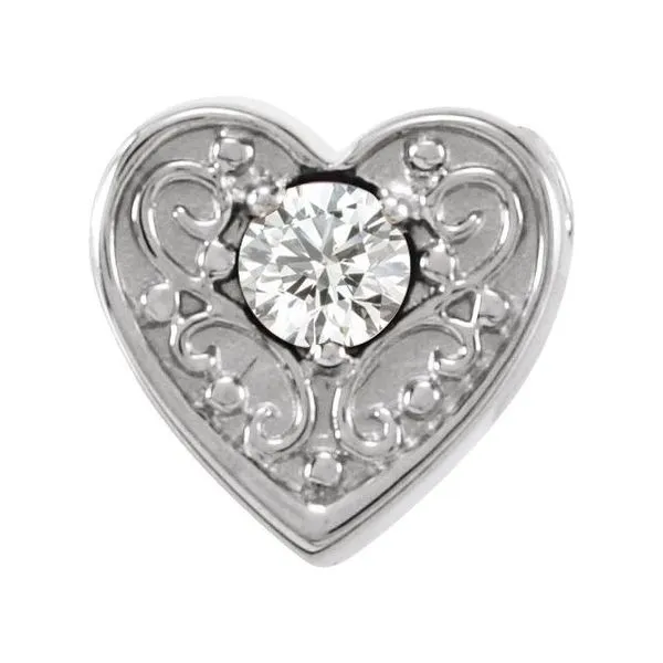 Family Heart Slide Pendant J. Meredith Jewelers Delafield, WI