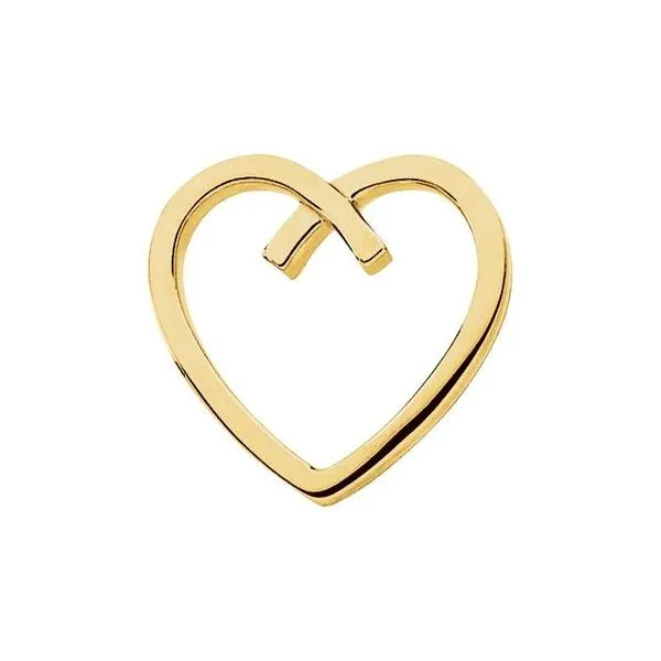 Heart Slide Pendant J. Meredith Jewelers Delafield, WI