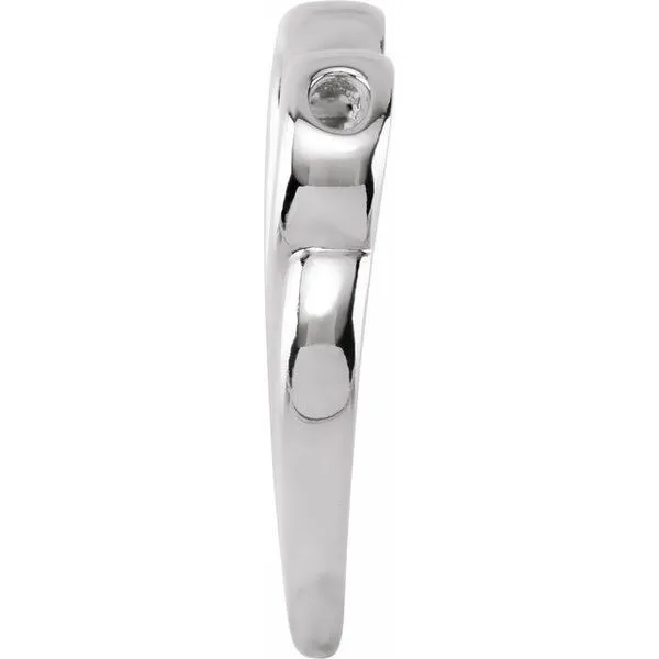 Double Heart Slide Pendant Image 2 Hopman Jewelers Elkhart, IN