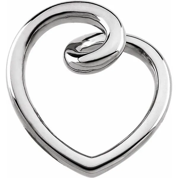 Heart Slide Pendant J. Meredith Jewelers Delafield, WI