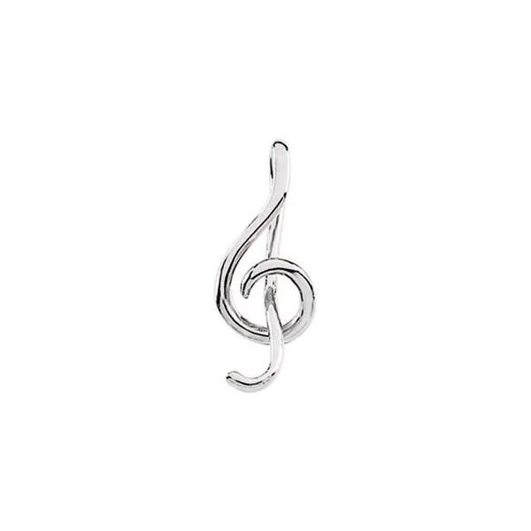Treble Clef Pendant J. Meredith Jewelers Delafield, WI