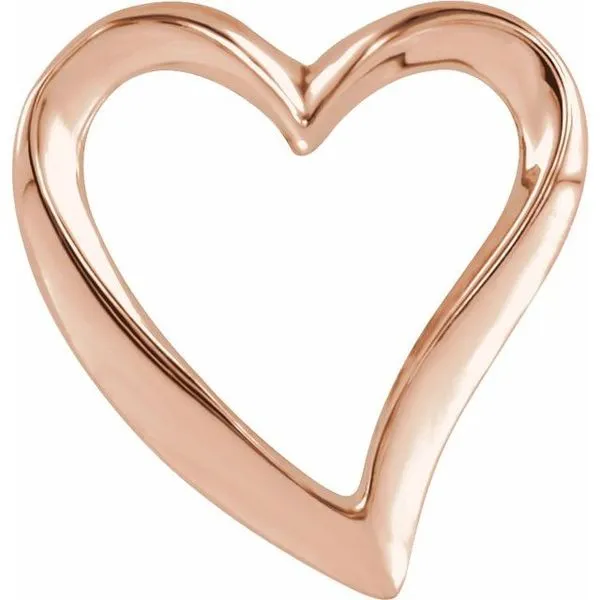 Heart Slide Pendant J. Meredith Jewelers Delafield, WI